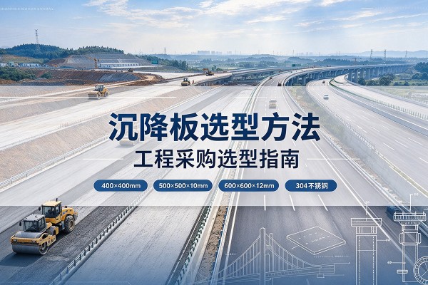 正阳沉降板选择方法
