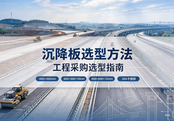 正阳沉降板选择方法