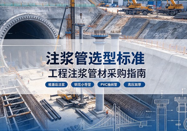 正阳注浆管选型标准
